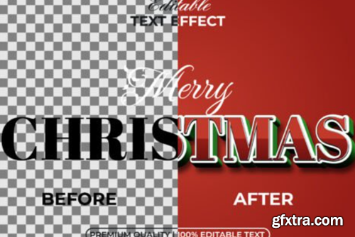 Christmas Text Effect Style