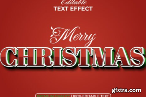 Christmas Text Effect Style