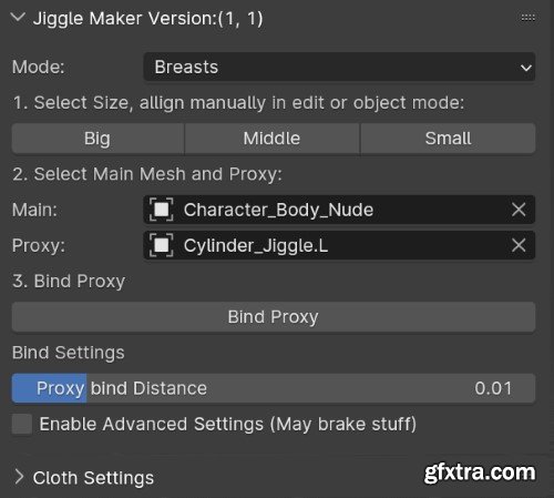 Jiggle Maker v1.4 for Blender