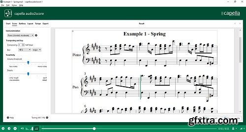 Capella Audio2score Pro 5.0
