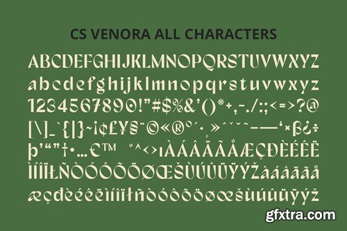 Venora – Classic Font RKY4VEU