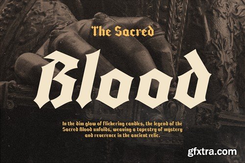 Vasco – Blackletter Font 4XPQDGN