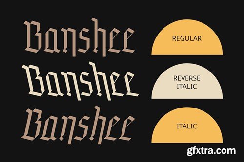 Vachel – Gothic Font 3PZNRDA