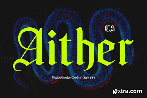 Aither – Blackletter Font LW9HQ7M