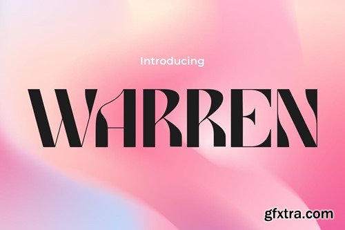 Elegant Font - Warren 8WUTJWG