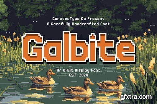 Galbite - Pixel Font ZR3MEYE