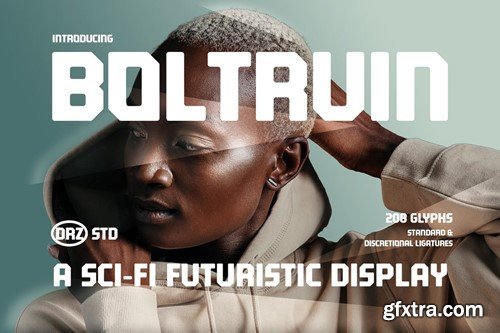 Boltruin – SciFi Futuristic Display Font 8HQDVWL