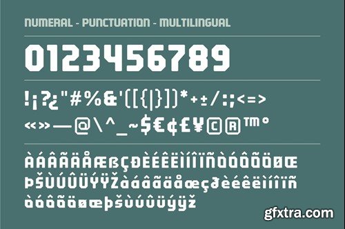 Boltruin – SciFi Futuristic Display Font 8HQDVWL