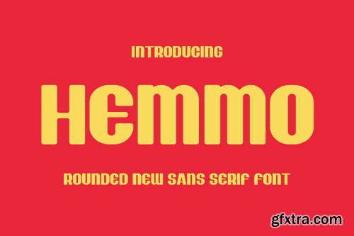 Hemmo Rounded Sans Font TR7RLJP