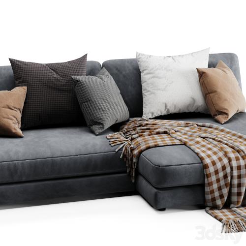 Blanche katarina sectional sofa