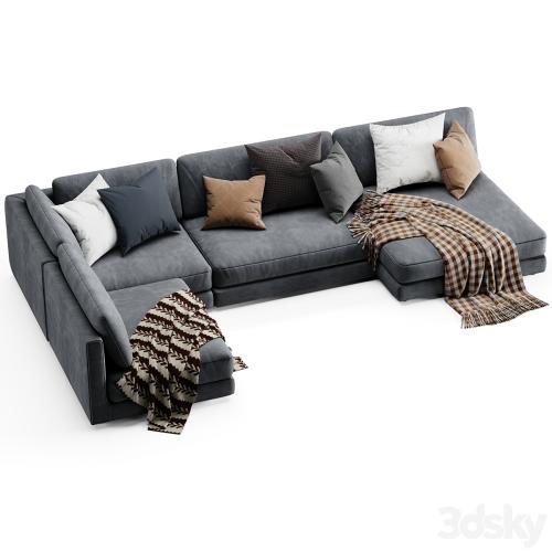 Blanche katarina sectional sofa