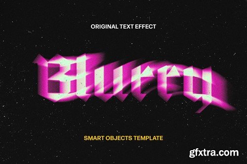 Cosmic Blurred Text Effect ZYW55K7