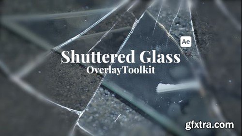 Videohive Shattered Glass Overlays 55255773