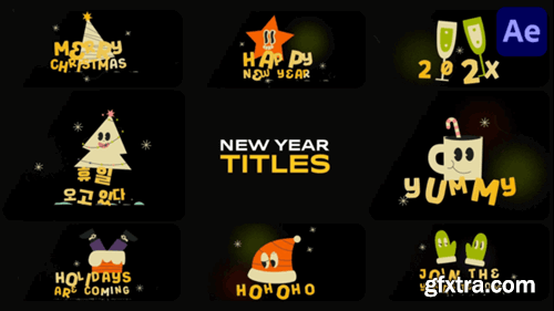 Videohive New Year Titles for After Effects 55262756