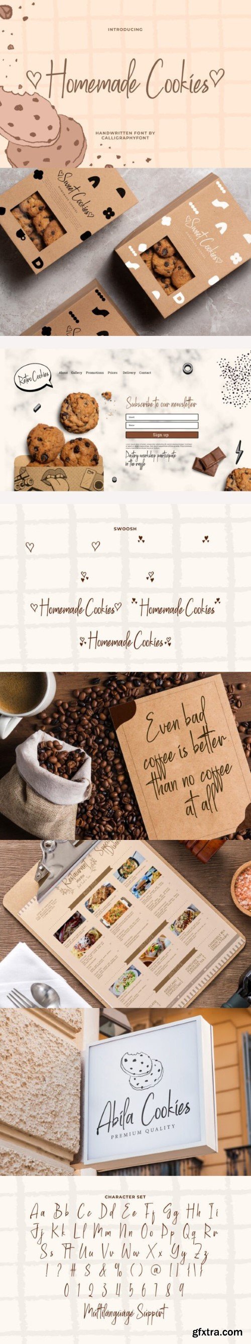 Homemade Cookies Font