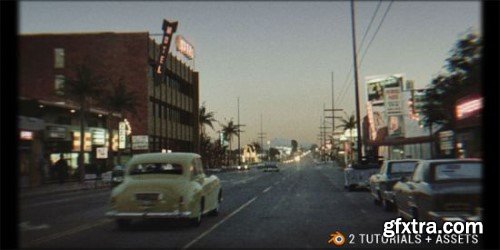 Blender Mastery: 1950s City & Car Animation Workshop