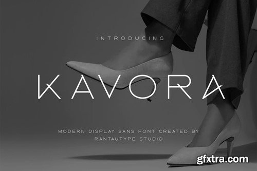 Kavora Display Sans Font FKEDUP7