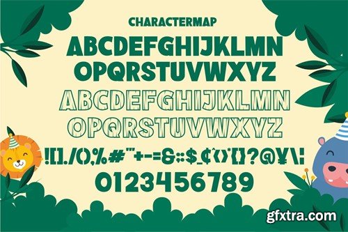 Jungle Dutch - Bold Unique Display Font YC5PGVP