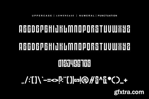 Excoryba - Futuristic & Tall Font 2KEHKLX