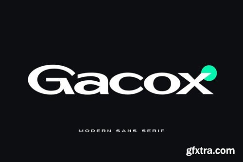 Gacox - Modern Sans Serif T6A2FG6