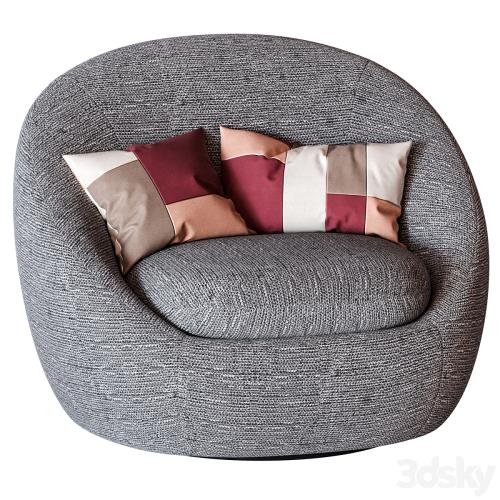 West Elm Cozy Swivel Chair