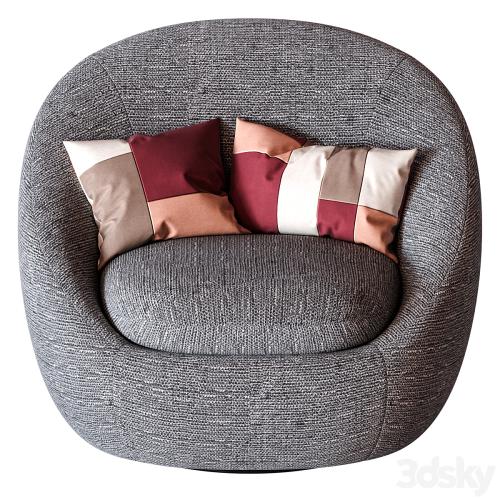 West Elm Cozy Swivel Chair