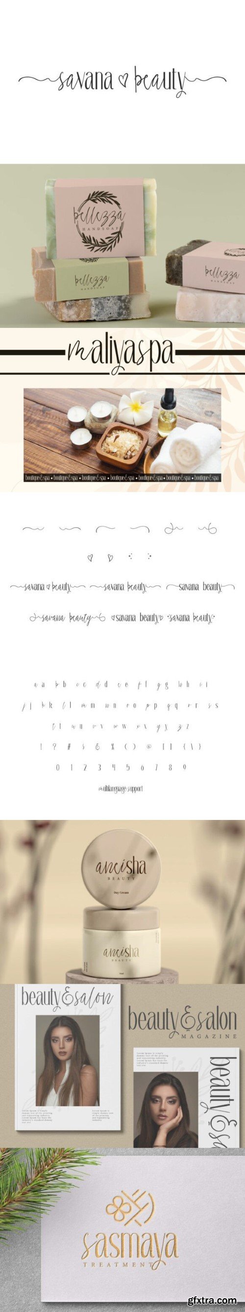 Savana Beauty Font