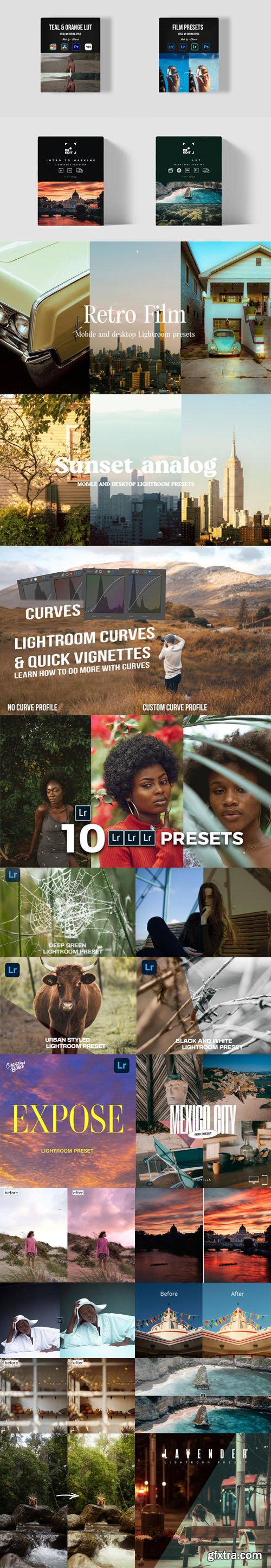 Lightroom Presets Bundle for Mobile & Desktop