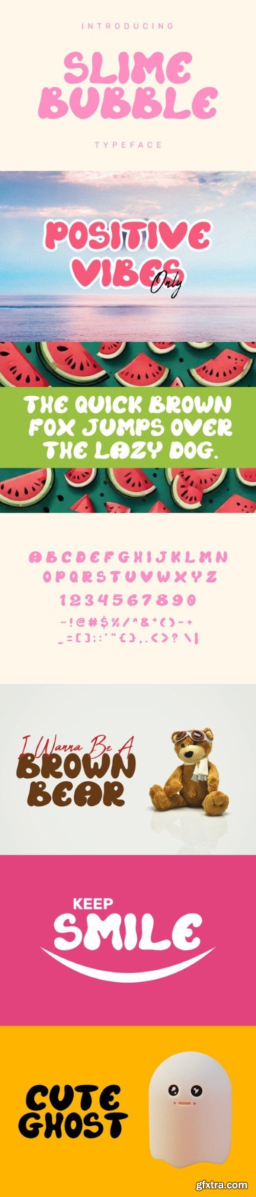 Slime Bubble Font