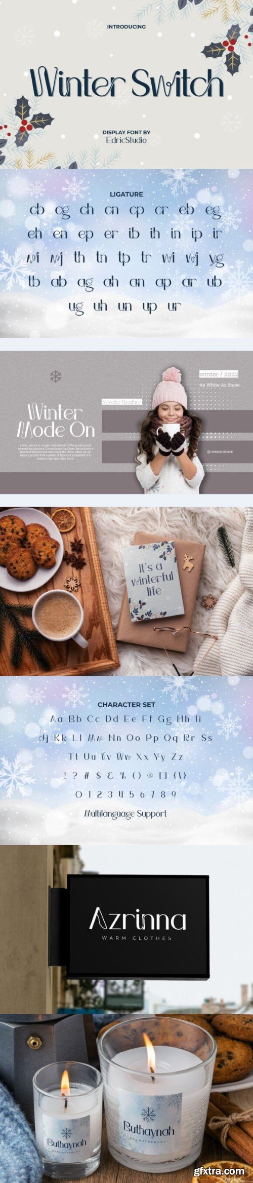 Winter Switch Font