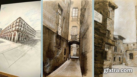 Drawing and Sketching Vol. 3: Capturing Ancient Urban Spaces