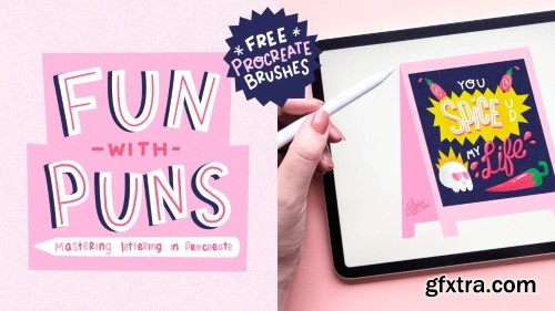 Fun with Puns: Mastering Lettering in Procreate - Spice Edition