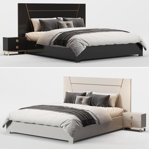 Noir Bed by Alfy