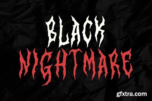 Lorque Black Metal Display Font XL8YK5A