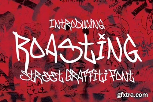 Roasting - Graffiti Font FQB6MK6