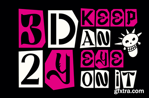 Punk Of Sad Font K5Z4RGU