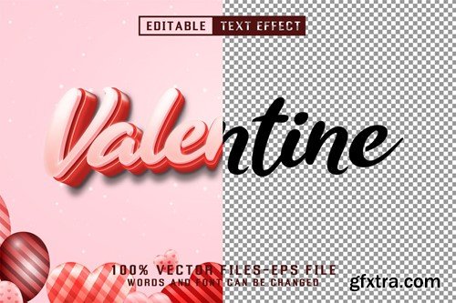 Valentine 3d Text - Editable Text Effect JY8MHYC