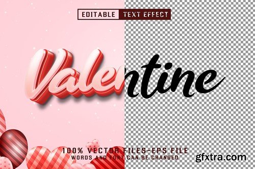 Valentine 3d Text - Editable Text Effect JY8MHYC