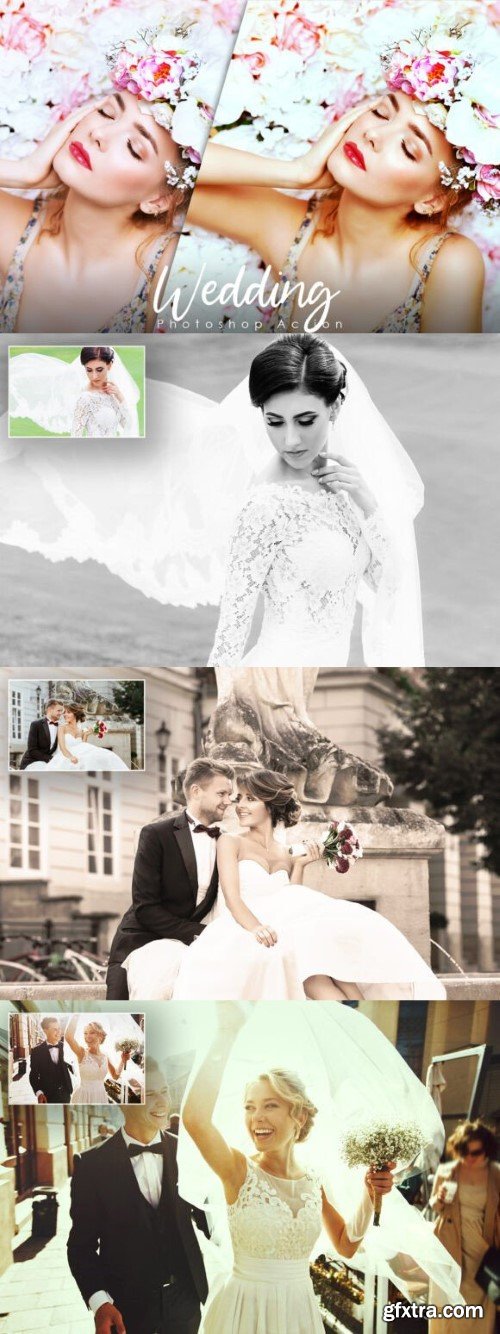 15 Wedding Photo Effect Action