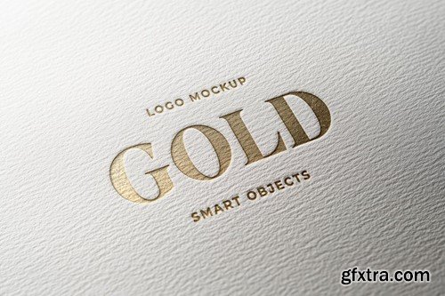 Gold Logo Mockup Y48LCWZ