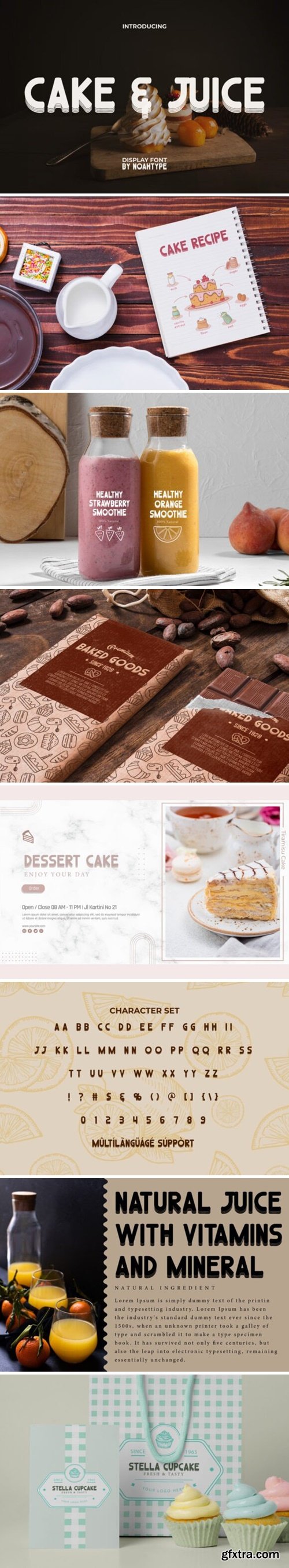 Cake & Juice Font