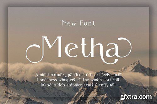 Areath - Elegant Serif Font 8UVLLVF