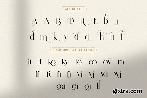 Baginda - Modern Ligature Typeface PDDU7DY