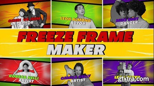 Videohive Comic Style Freeze Frame 55285988