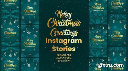 Videohive Christmas And New Year Celebration Instagram Stories 55287567