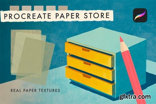 Paper Store - Procreate Paper Texture Brushes THXXZXG