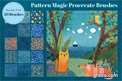 Pattern Magic Procreate Brushes GPVT9EZ