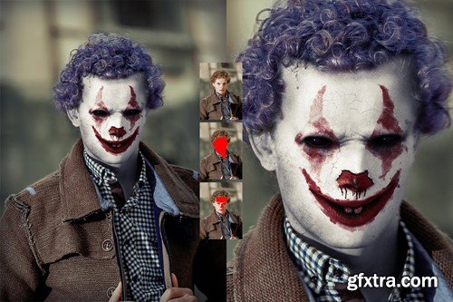 Clown Photoshop Action LYRU3M