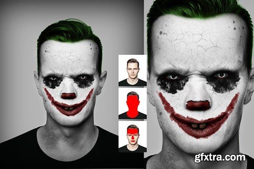 Clown Photoshop Action LYRU3M