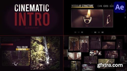 Videohive Cinematic Intro Slideshow for After Effects 55301154